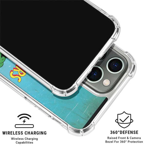Marvel Classic Comics The Avengers iPhone 15 Pro Clear Case